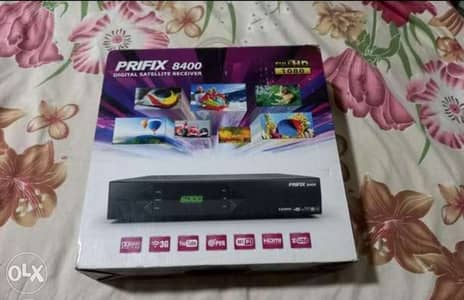 ريسيفر ماركة بريفكس مو 8400زيرو بالكرتونه