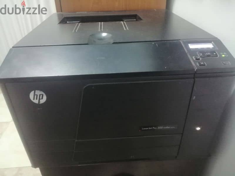 طابعه hp ليزر ألوان بحاله جيده 4