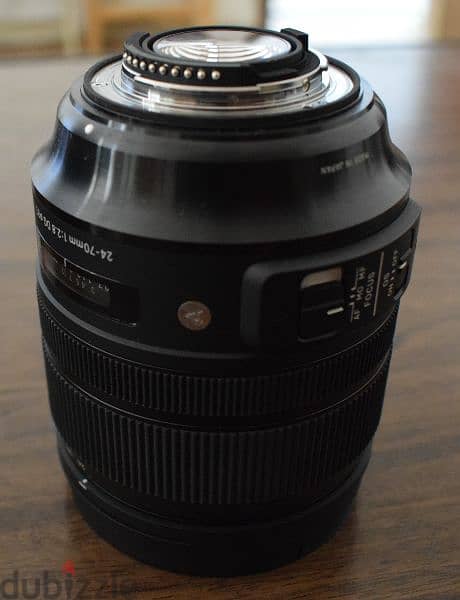 عدسة لكاميرا نيكون Sigma 24-70mm f/2.8 DG OS HSM Art Lens 4