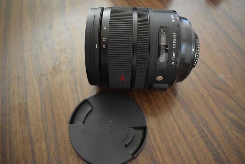عدسة لكاميرا نيكون Sigma 24-70mm f/2.8 DG OS HSM Art Lens 6