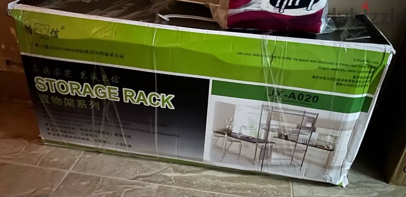 new boxed Storage rack 120*35*75 cm 4