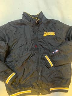 lakers Champion vintage jacket size XL-2XL 0