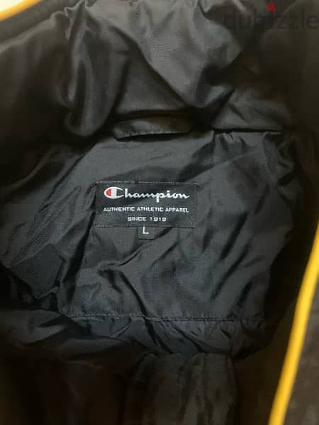 lakers Champion vintage jacket size L oversized fits XL 3