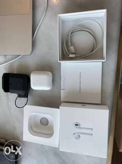 original apple air pods with a wireless charging 0