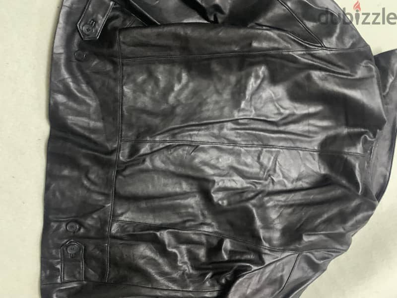 balenciaga Leather jacket size6-L-XL 4