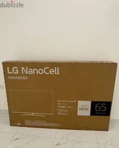 شاشة 65 LG nano call جديدة للبيع