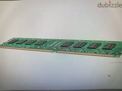 ميمورى DDR3 بسعة 2GB للكمبيوتر الشخصى اصلية من الامارات حالة ممتازة 0