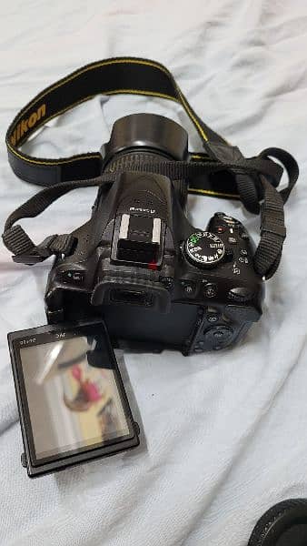 Nikon d5200 Shutter 13K With Flash 18/55 Lens 1