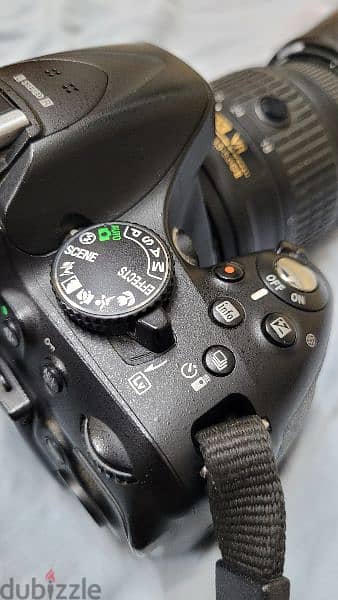 Nikon d5200 Shutter 13K With Flash 18/55 Lens 9