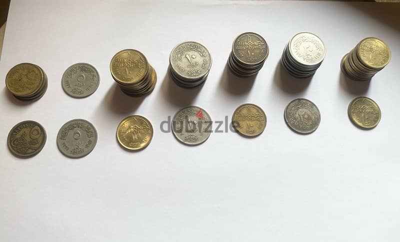 Old currencies مجموعه من العملات المعدنيه القديمه 1