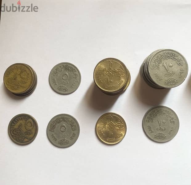 Old currencies مجموعه من العملات المعدنيه القديمه 8