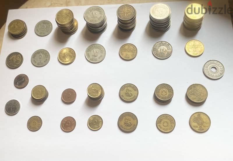 Old currencies مجموعه من العملات المعدنيه القديمه 12