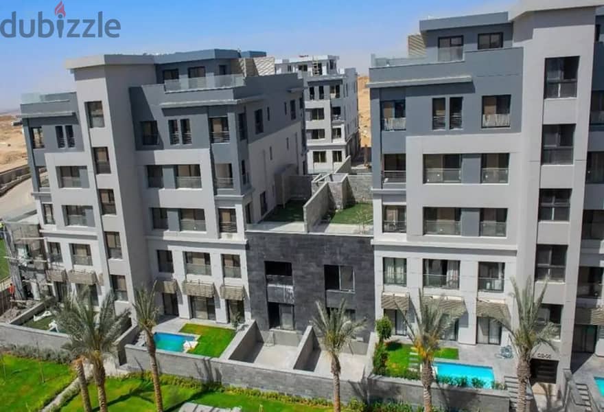 شقة 135 متر للبيع فى تريو جاردنز القاهرة الجديدة Trio Gardens Phase 1 11