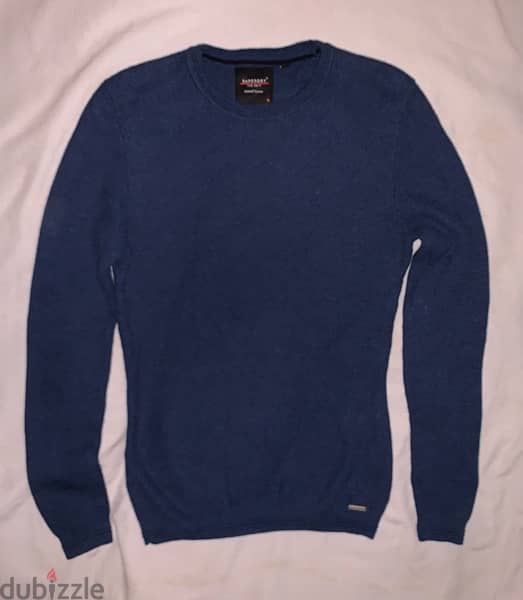 Superdry Edit Linen Cotton Coolmax Crew size small used like new 3