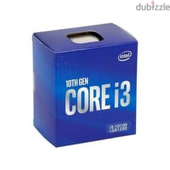 Processor Intel Core I3 10100 with stock fan 0