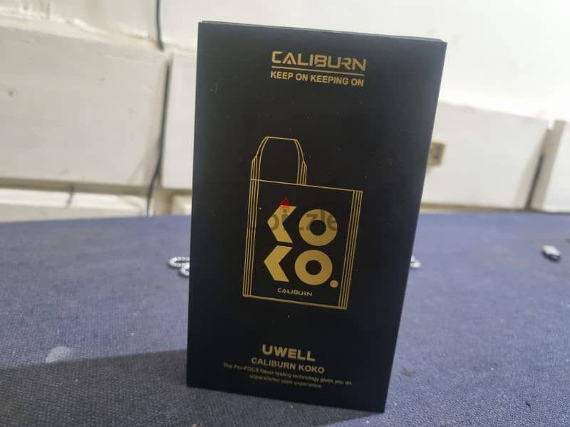 vape koko caliburn like  new condition  color blue 5