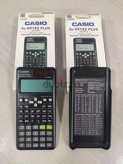 الة حاسبة كاسيو fx 991 es plus جديدة وبسعر300 ج- والتوصيل مجانا للمترو 0