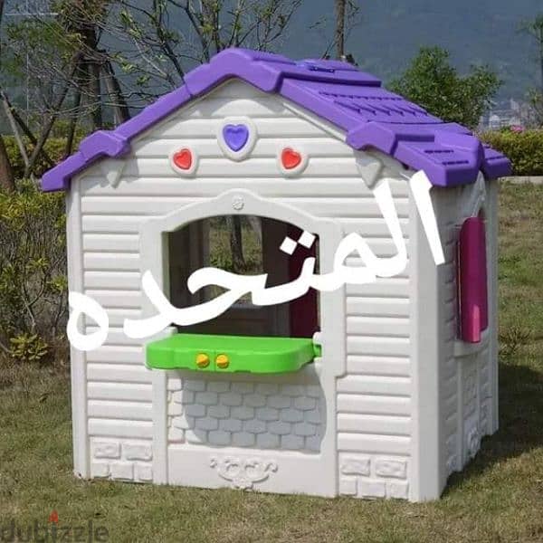 كوخ بيت للاطفال بلاستيك مستورد خيمه 2
