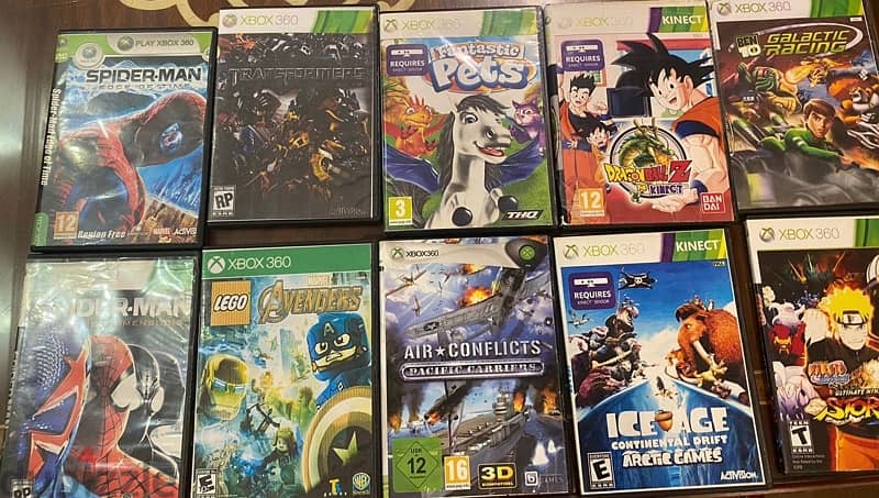 94 Xbox games (360)+ 16 PS2 games + 10 PC games 6