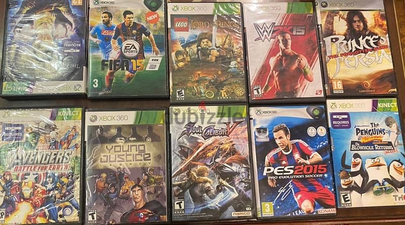 94 Xbox games (360)+ 16 PS2 games + 10 PC games 8
