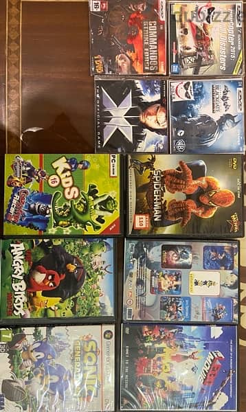 94 Xbox games (360)+ 16 PS2 games + 10 PC games 9
