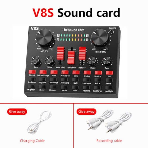 Sound Card V8S Pro For Sale 0