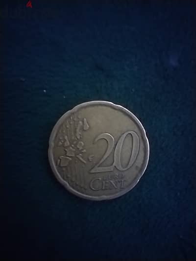 عملة الـ 20 يورو سنت الأسباني، 2001