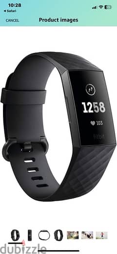 Fitbit  smart  watch 0