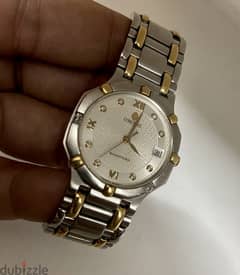 المينا الماس Original Swiss Made 18K Half Gold Concord Saratoga 32mm