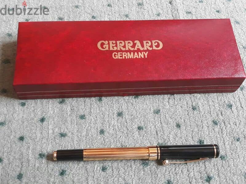 قلم حبر الماني gerrard germany pen 
محتاج انبوبه فقط 3