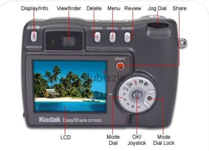 كاميرا كوداك أصلية استيراد لندن  Kodak EasyShare dx7630