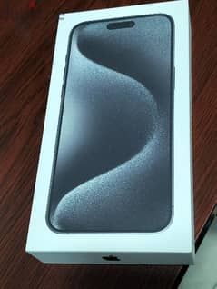 iPhone 15 Pro max titanium black 256g FaceTime dual original guarantee