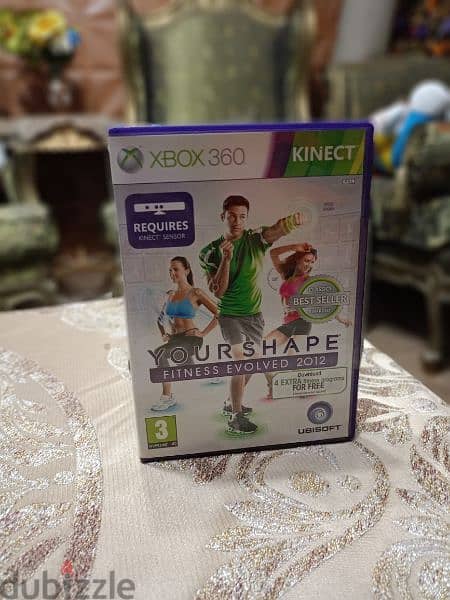 Xbox 3601tb  with Kinect and 10 games 14