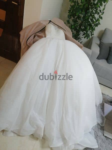 wedding dress فستان فرح 1