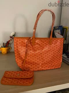 goyard orange bag Women s Accessories Cosmetics Personal