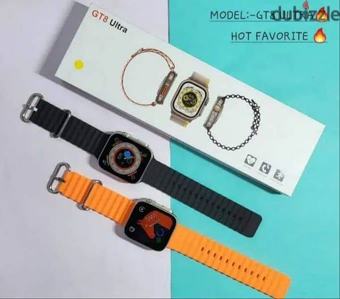 ساعة سمارت الجيل الثامن Gt8 Ultra watch smart وارد الخارج 1