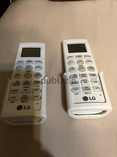2 LG remote control for Concealed AC