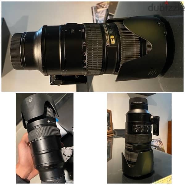 Nikon Lens 70-200 vr2 3