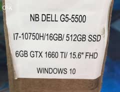 Dell g5 5500 0