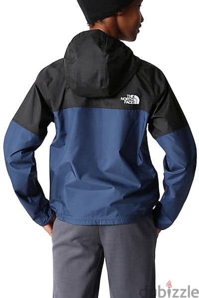 Never Stop Hooded Wind Jacket Shady Blue 7
