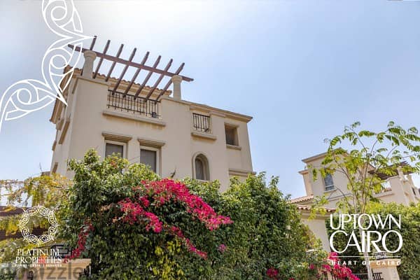 Villa|For rent|Uptown Cairo|Emaar 8