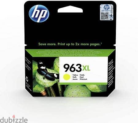 HP 963XL High Yield Ink Cartridge - Cyan & Yellow 2