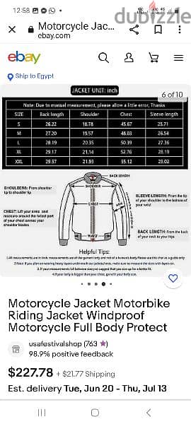 motorcycle safety jaket 8