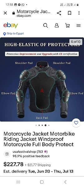 motorcycle safety jaket 9