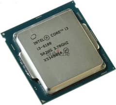 processor i3-6100 جيل سادس 0