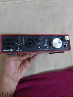 Focusrite Scarlett 2i2 (2nd Gen) usb interface 0