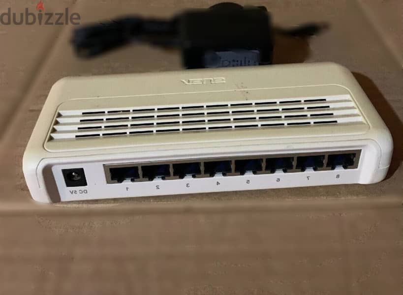 Asus GigaX GX1008B Network Switch 8 Port 10 / 100 Fast Ethernet Networ 2