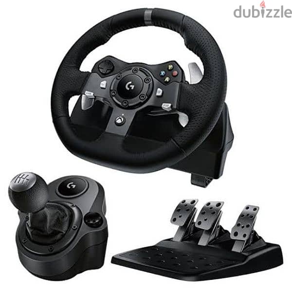 logitech g920 steering wheel with shifter used for 1 week 2