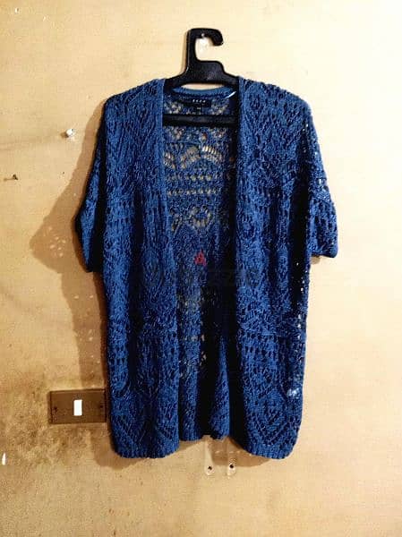 Open Knitted Cardigan 0