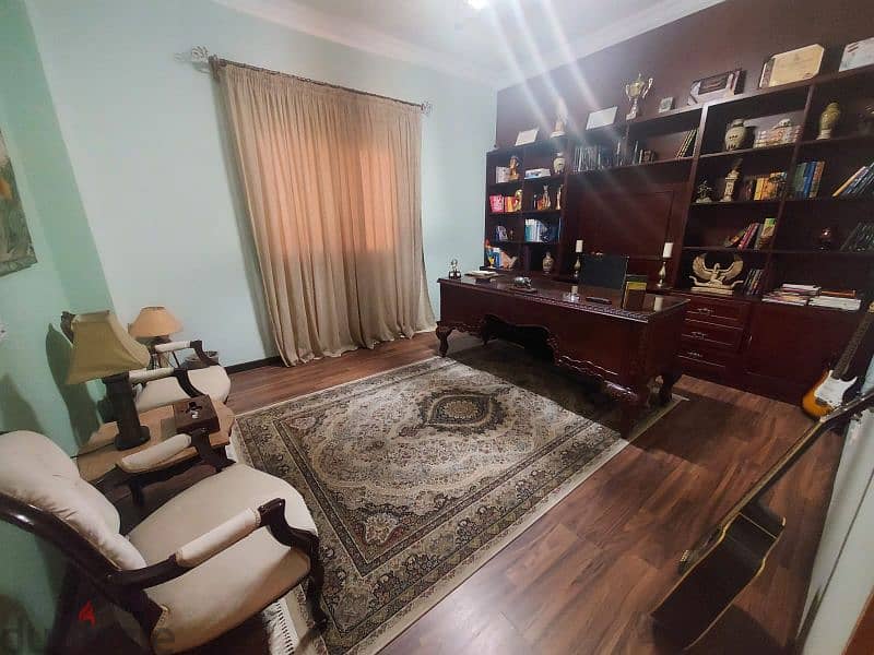 شقة في فيلا مفروشة للايجار بالتجمع على شارع د. احمد عكاشة الرئيسي ٢١٠م 5